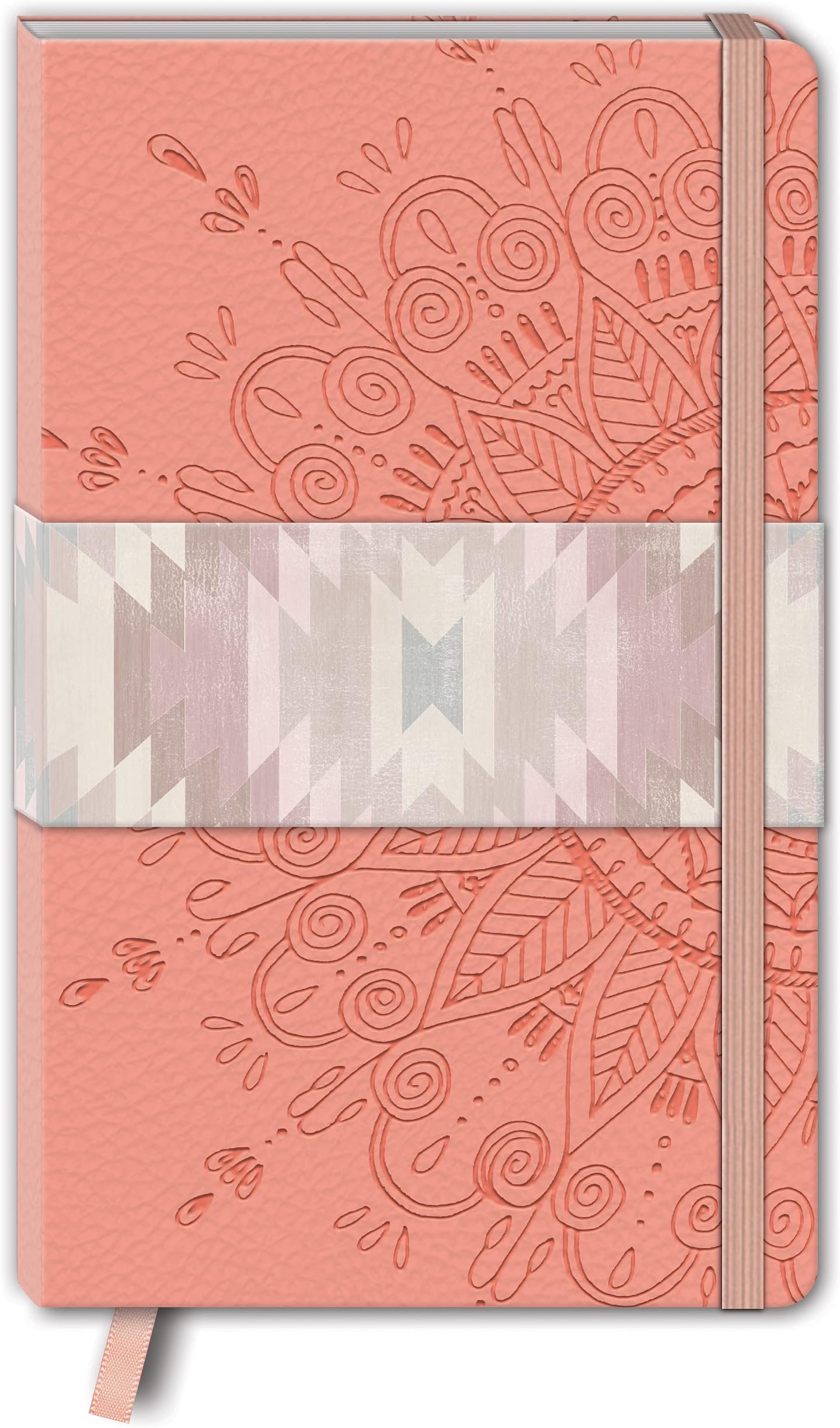 Punch Studio Molly & Rex Aztec Mandala Bungee Journal (36679)