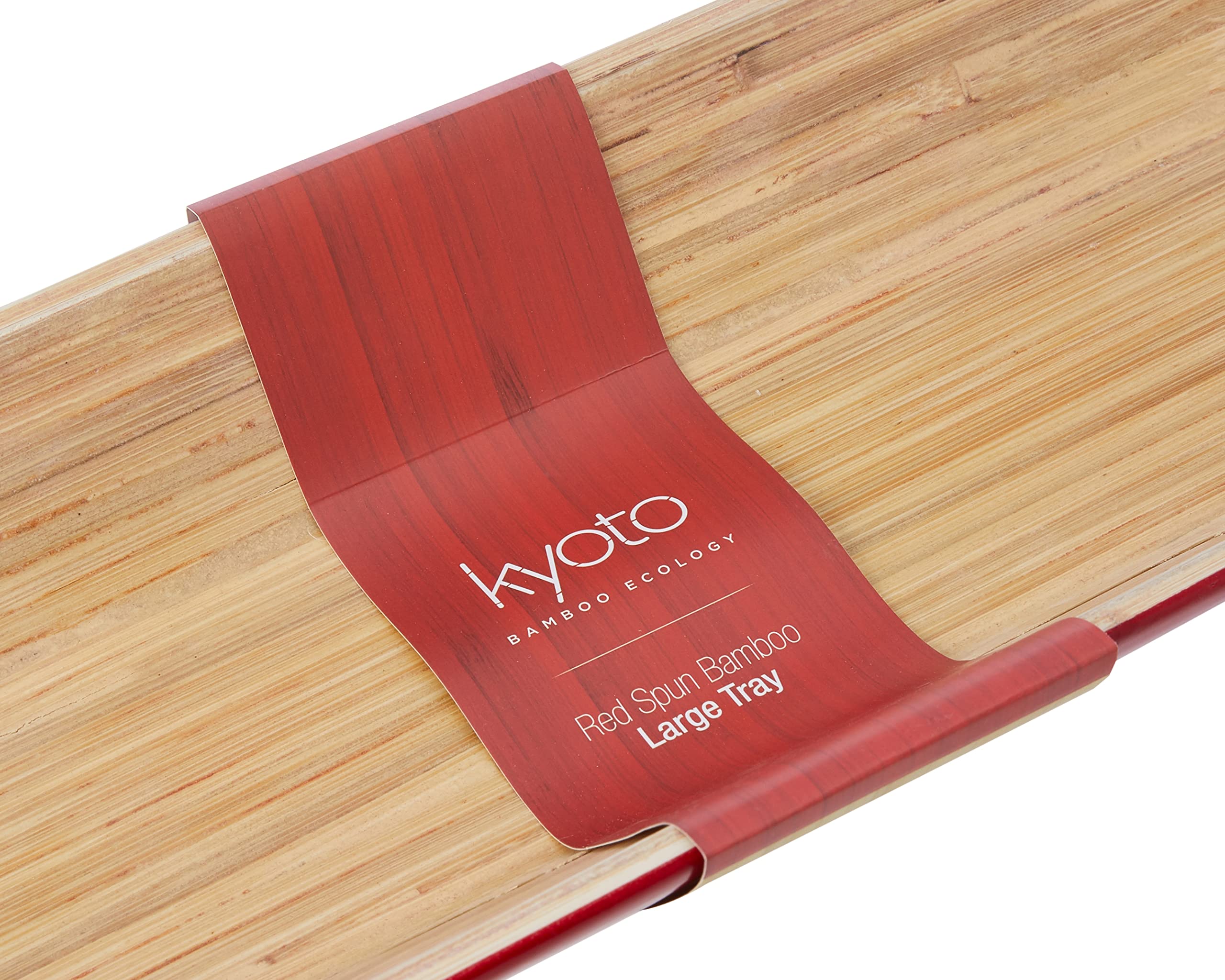 Premier Housewares Kyoto 1104376 Tray Bamboo Red, H 4 x L 36 x l 14 cm - Image 2