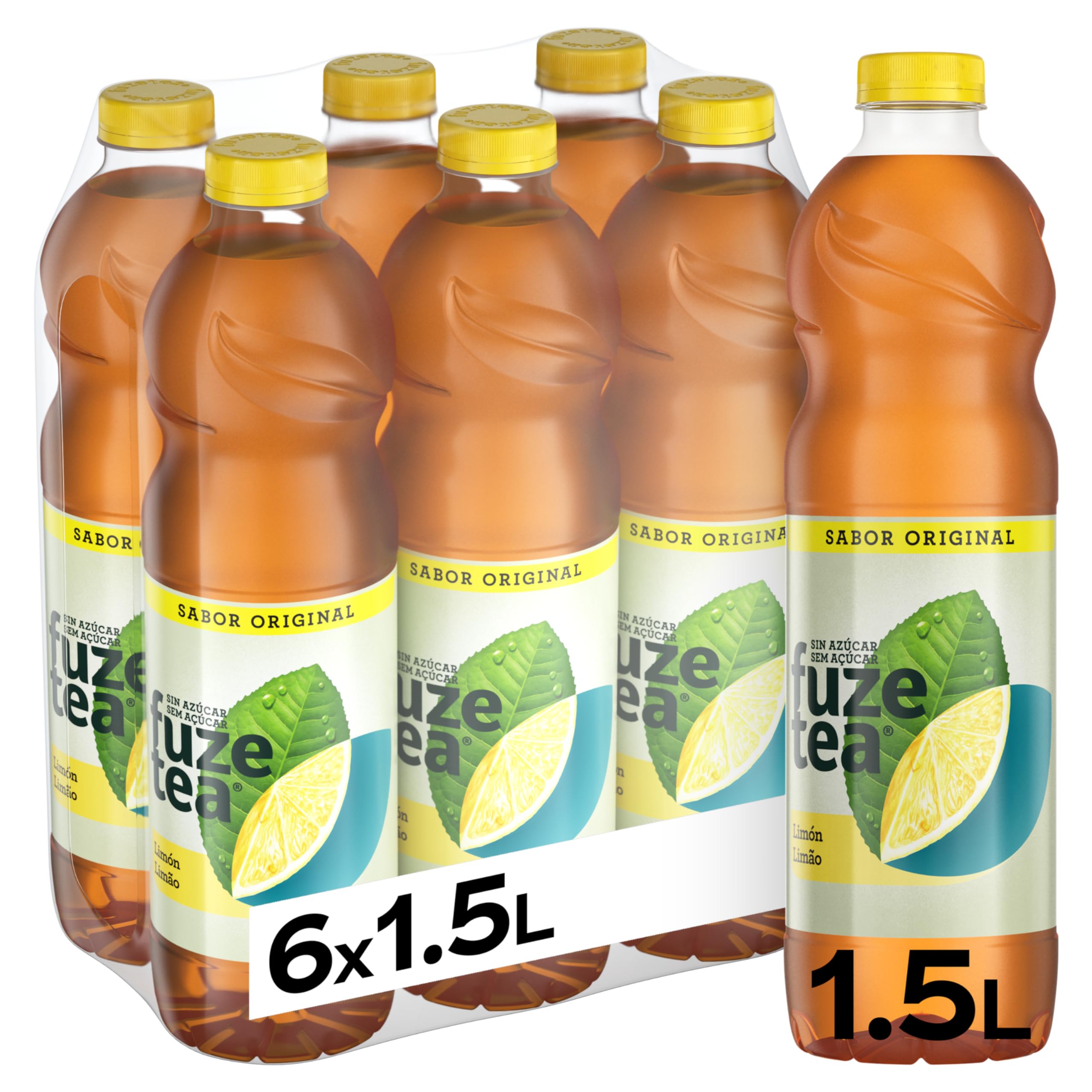 FUZE TEA 6×1,5L LIMON S/AZUCAR