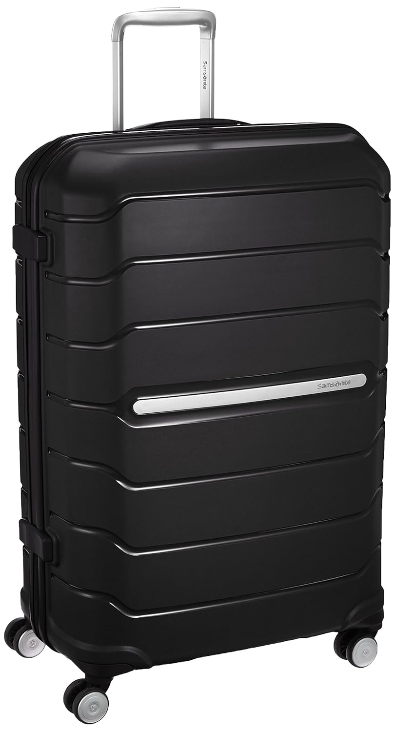 Samsonite Octolite Polypropylene 75 cms Black Hard sided Suitcase (I72 (0) 09 003) Amazon.in