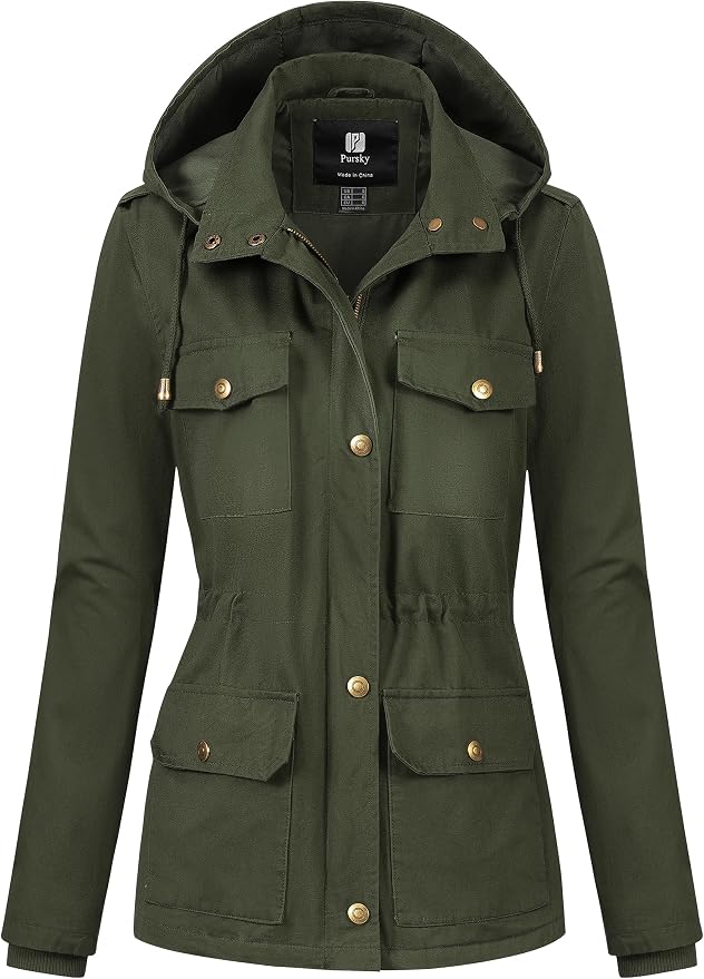Waxed cotton jacket