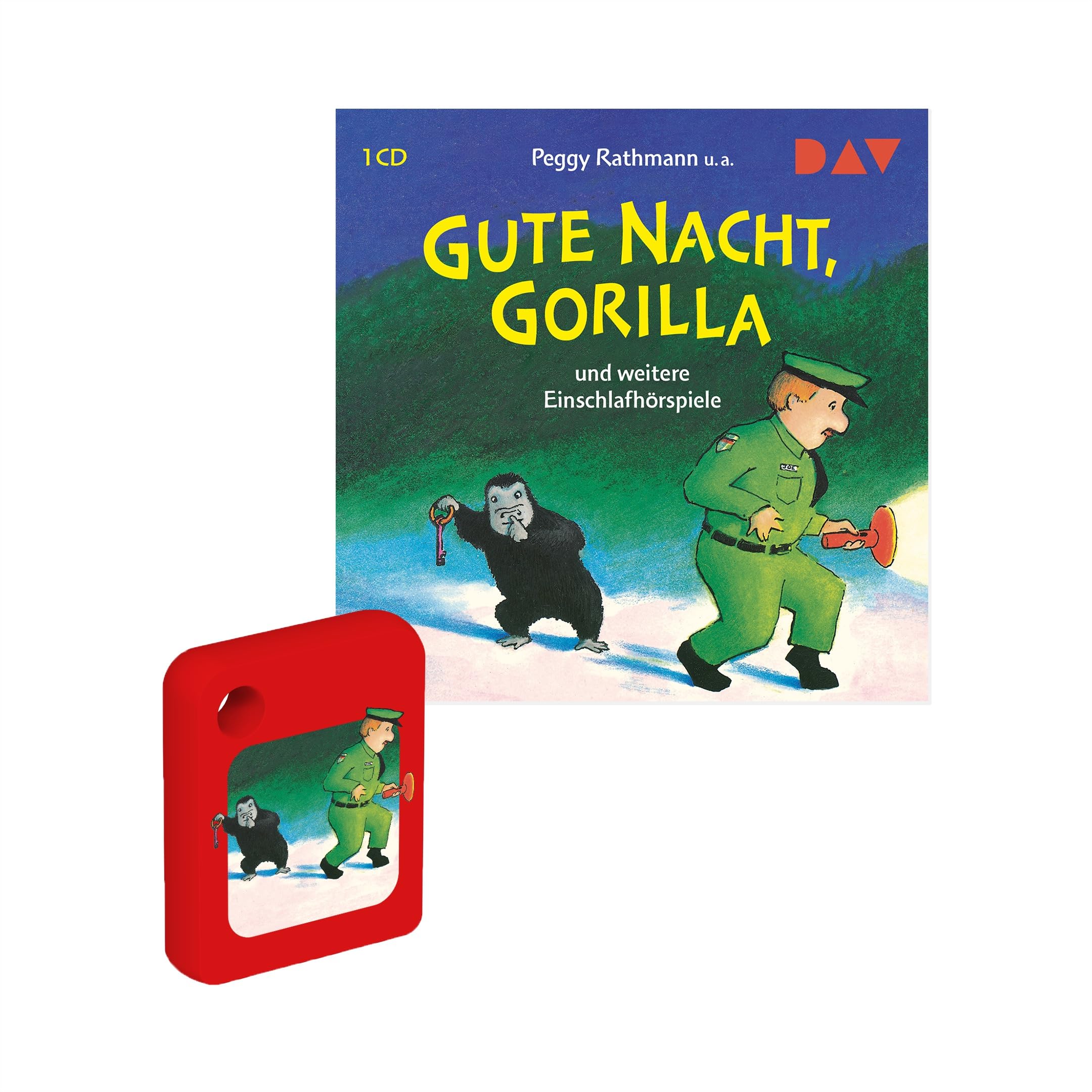 Galakto Audio Tokens: Good Night, Gorilla! - Good Night, Gorilla! and More Sleep Listening Games, Audio Game for Children from 3 Years, Play Time About 38 Minutes