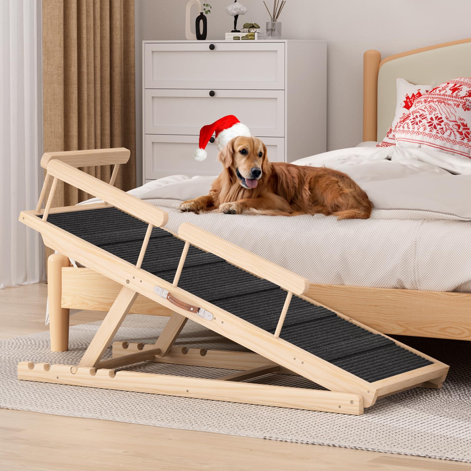 Snapklik.com : Chuiendi Dog Ramp For High Bed, Couch, Car, Pet Ramps 55 ...