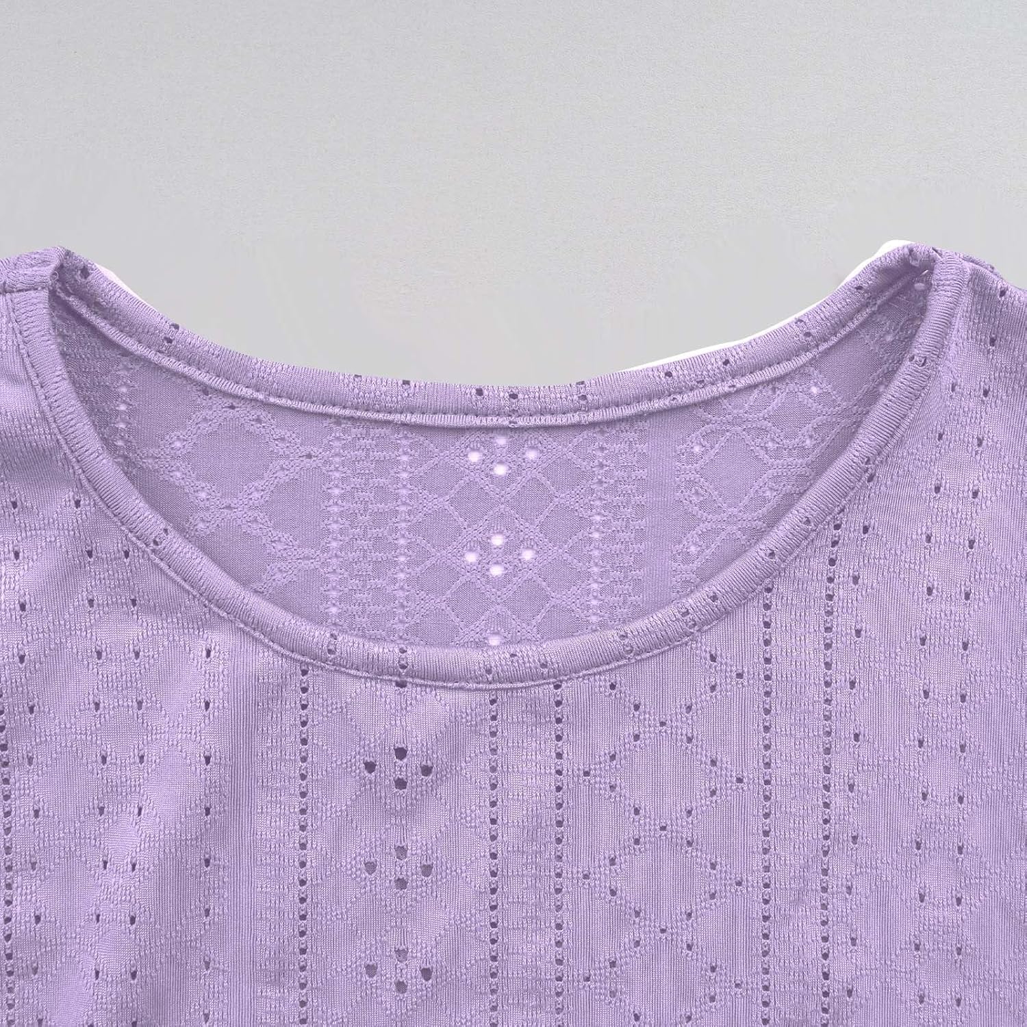 Girls Short Sleeve Eyelet Dresses Crew Neck Mini Shift Dress with Pockets Summer Beach Vacation Casual Dress - Image 7