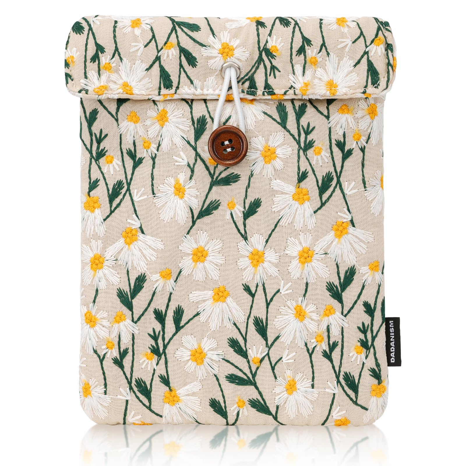 Dadanism Custodia Protettiva Imbottita per Kindle Paperwhite 7" Colorsoft Signature Edition, 6,8" Paperwhite, 6" E-Reader, Beige