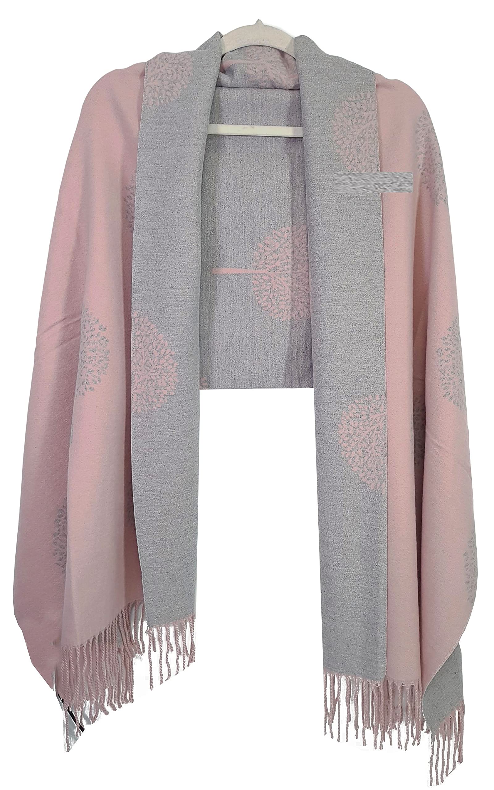 GFMMulberry Trees Printed Cashmere Feeling Pashmina Shawl for Autumn Winter (MBRY-A)