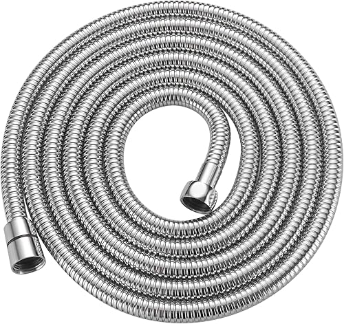 Miniatura 14 de RUMOSE Manguera de ducha de 69 pulgadas, manguera de extensión de cabezal de ducha de acero inoxidable extra larga, accesorio de tubo de ducha Mate