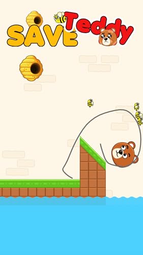 Save Teddy - Bear Defense Drawing Game