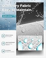 Vista 6 de Tumbona de Aluminio para Exteriores - Silla de Descanso Plegable y de Montaje Libre para Exteriores con 5 Respaldos Ajustables, Silla de Patio