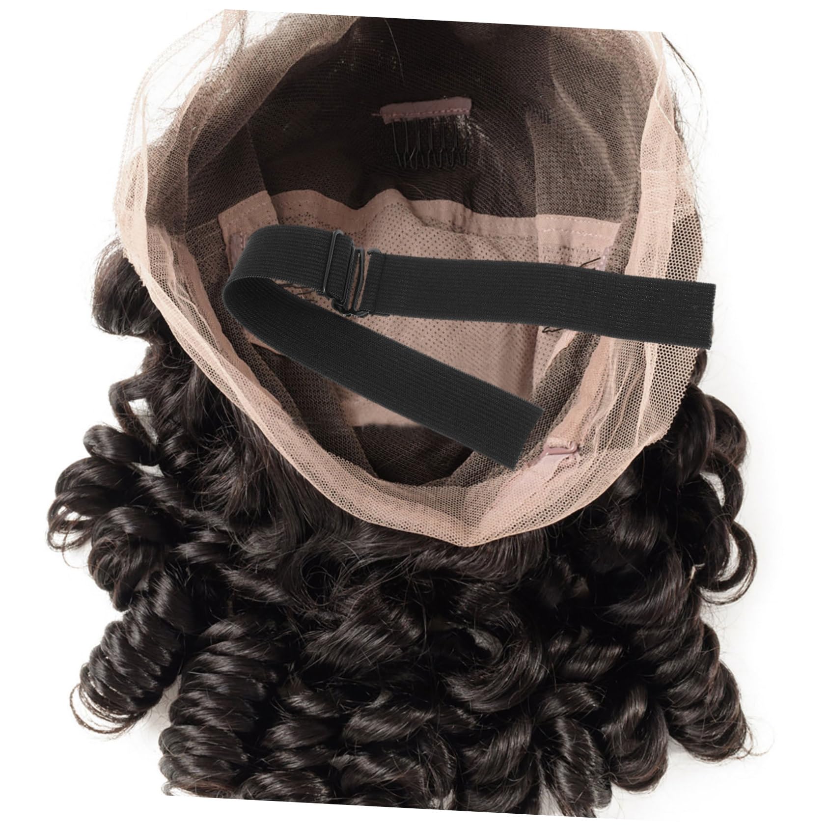 FOMIYES 6pcs Adjustable Wig Elastic Bands 2.5cm Headbands for Wigs Elastic Band Straps for Wig Making Breathable Wig Cap Accessories