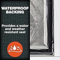 Vista 4 de Cinta Adhesiva de Uso Pesado T-Rex con Respaldo Resistente a los Rayos UV e Impermeable para Reparaciones Ferozmente Fuertes, 1.88" x 30 yardas