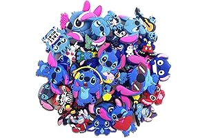35 Pcs Lilo And Stitch Crocs Charms Decorations