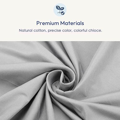 Vista 15 de Aimon Funda de manta con peso (48 x 72 pulgadas, gris oscuro, tamaño individual, cremallera lateral), 100% algodón, suave, duradera, lavable a