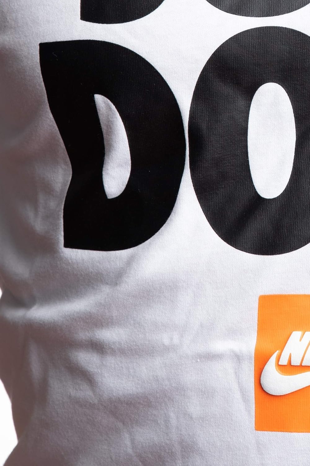 Nike Mens NSW JDI Short Sleeve T-Shirts BV7662-100 Size XL White/Black