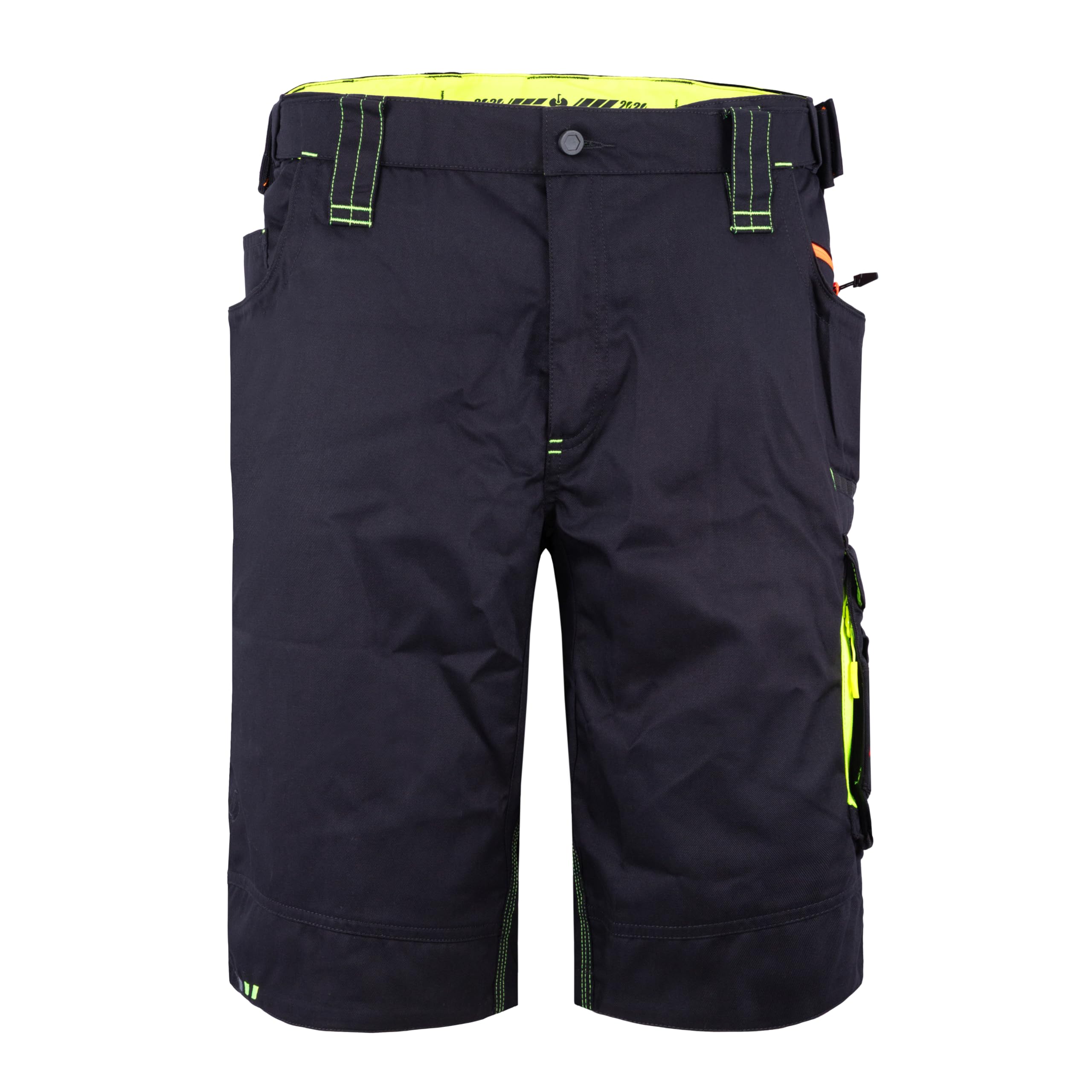 Engelbert Strauss SHORTS e.s.motion 2020, Black/Yellow, Size 52