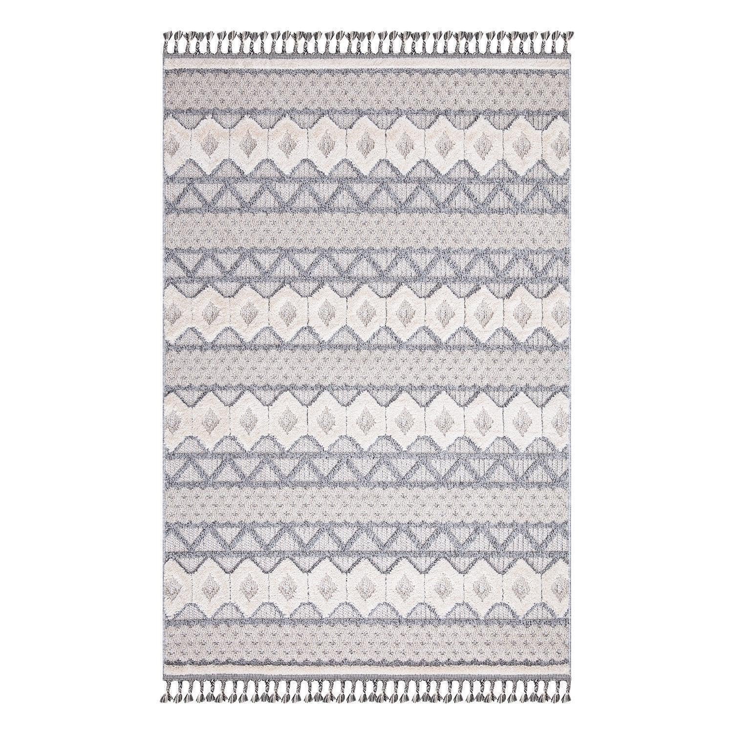 Vloerkleed Crystal Gold Bruin Beige Bladeren 3D Effect