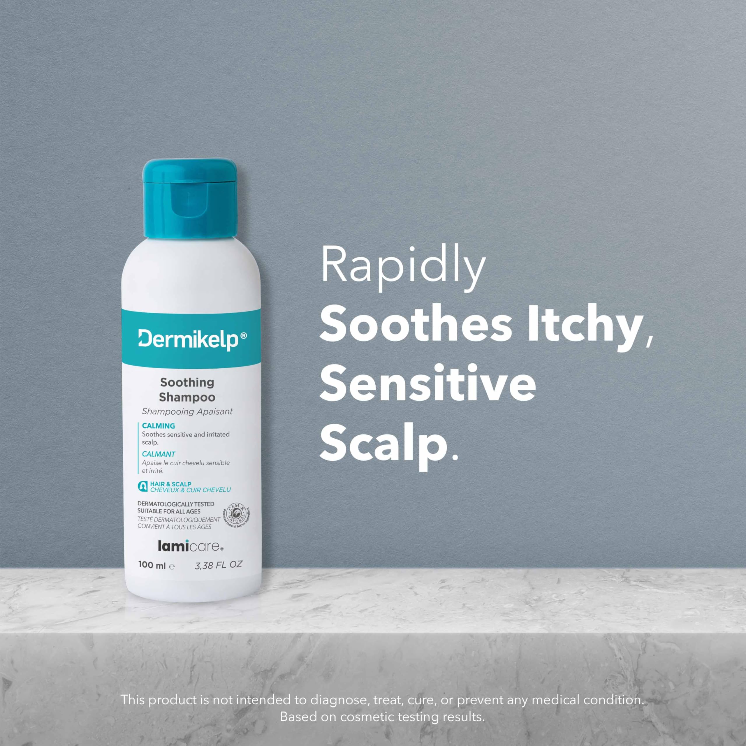 Dermikelp® Soothing Shampoo for Dry Itchy Scalps, Gentle Care for Dandruff and Sensitivity Coal Tar-Free, Paraben-Free - Image 2