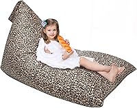 Vista 67 de Jorbest Almacenamiento de puf de animales de peluche, bonita construcción para niños y adultos, fundas de terciopelo de lujo para puf solo sin