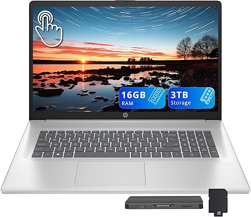 Miniatura 11 de HP Computadora portátil, 17.3" sin contacto 60Hz Full HD (1920x1080), AMD Ryzen 5 5500U, 32 GB de RAM, 1 TB PCIe SSD, AMD Radeon, HDMI, cámara web,