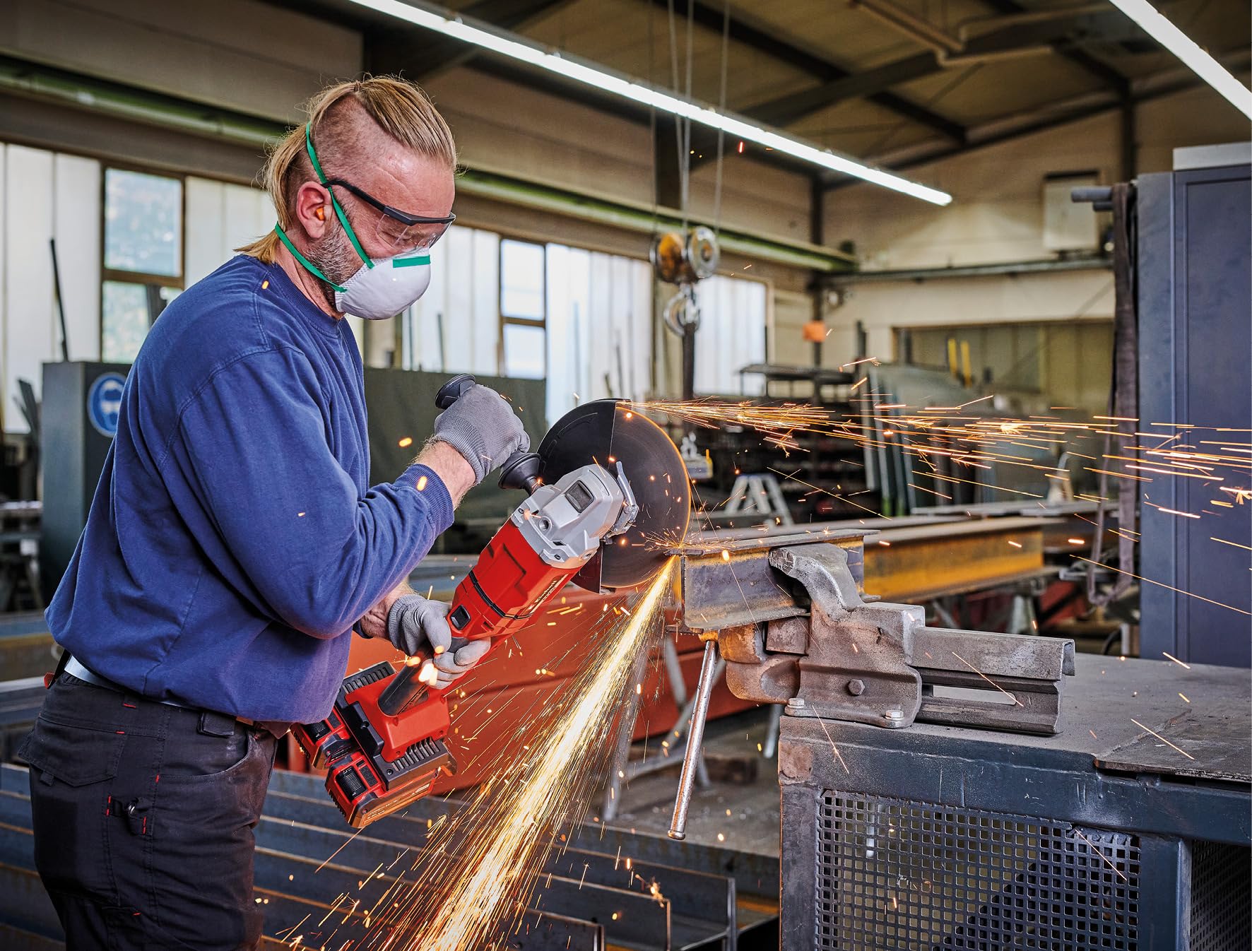 Image secondaire de Meuleuse d'angle sans fil Einhell TP-AG 36/230-22 Li BL - Puissante et Pratique