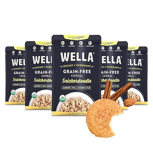Vista 97 de Wella Alternativa de avena de cereales, cereales calientes sin gluten, cereales calientes para desayuno, paleo orgánico sin granos, superalimento