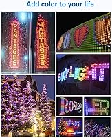 Vista 6 de ALITOVE 50pcs DC 12V WS2811 LED Pixel 0.472 in Redondo Difusión RGB Direccionable Color de Sueño Redondo LED Bullet Pixeles Módulo IP68 Impermeable