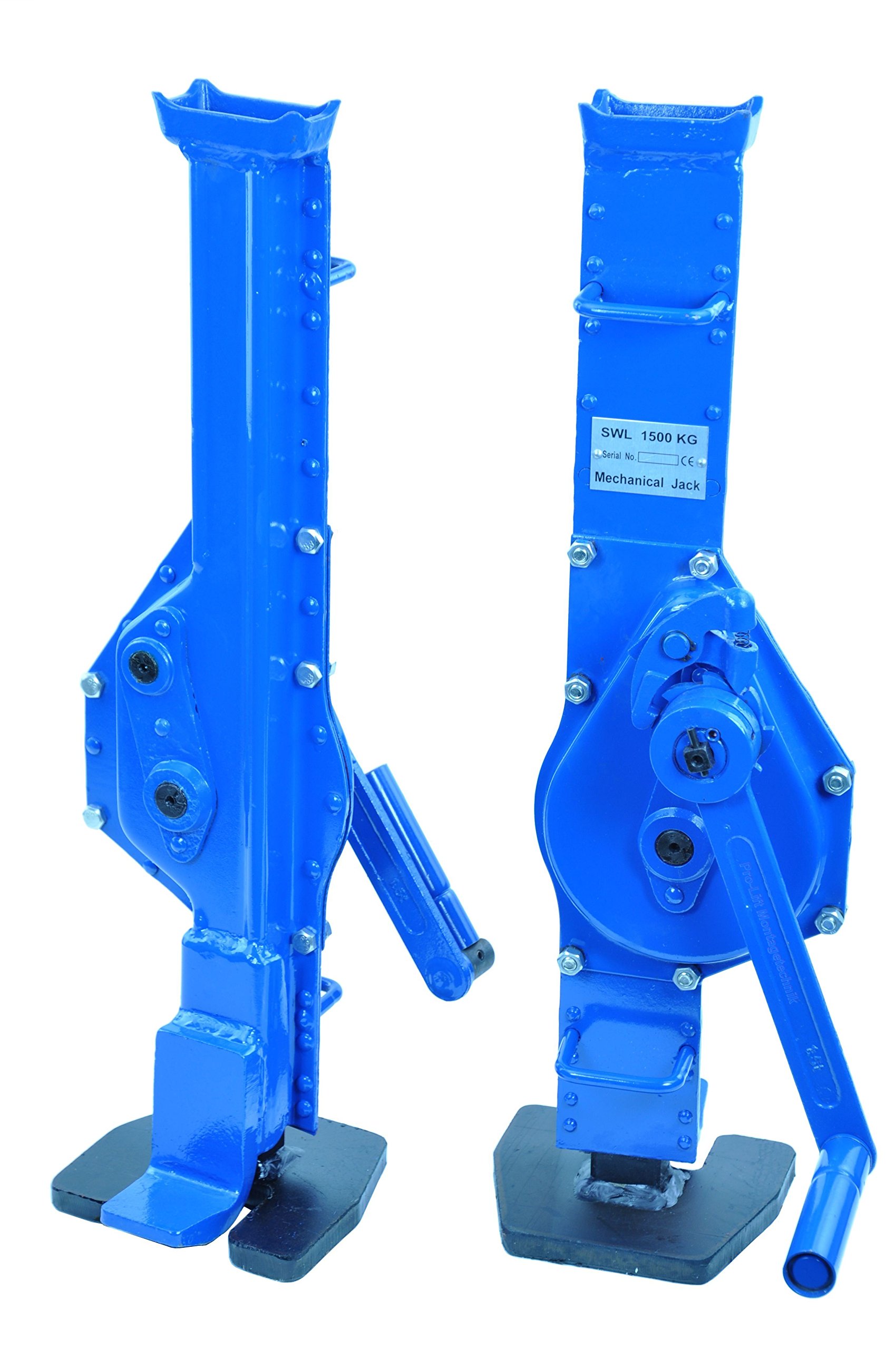 1,5t Stockwinde, min. Höhe am Fuß 30mm, SJL, 00725