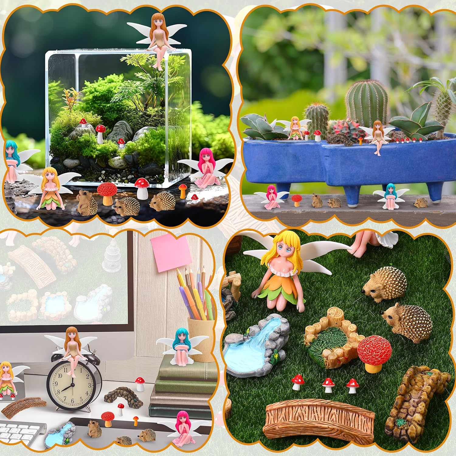 28Pcs Fairy Garden Accessories, Miniature Garden Ornaments image 4
