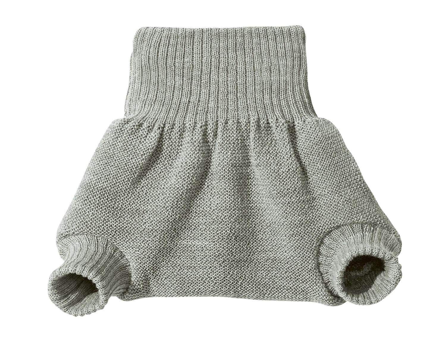 Disana Knitted Nappy cover 62/68 grigio