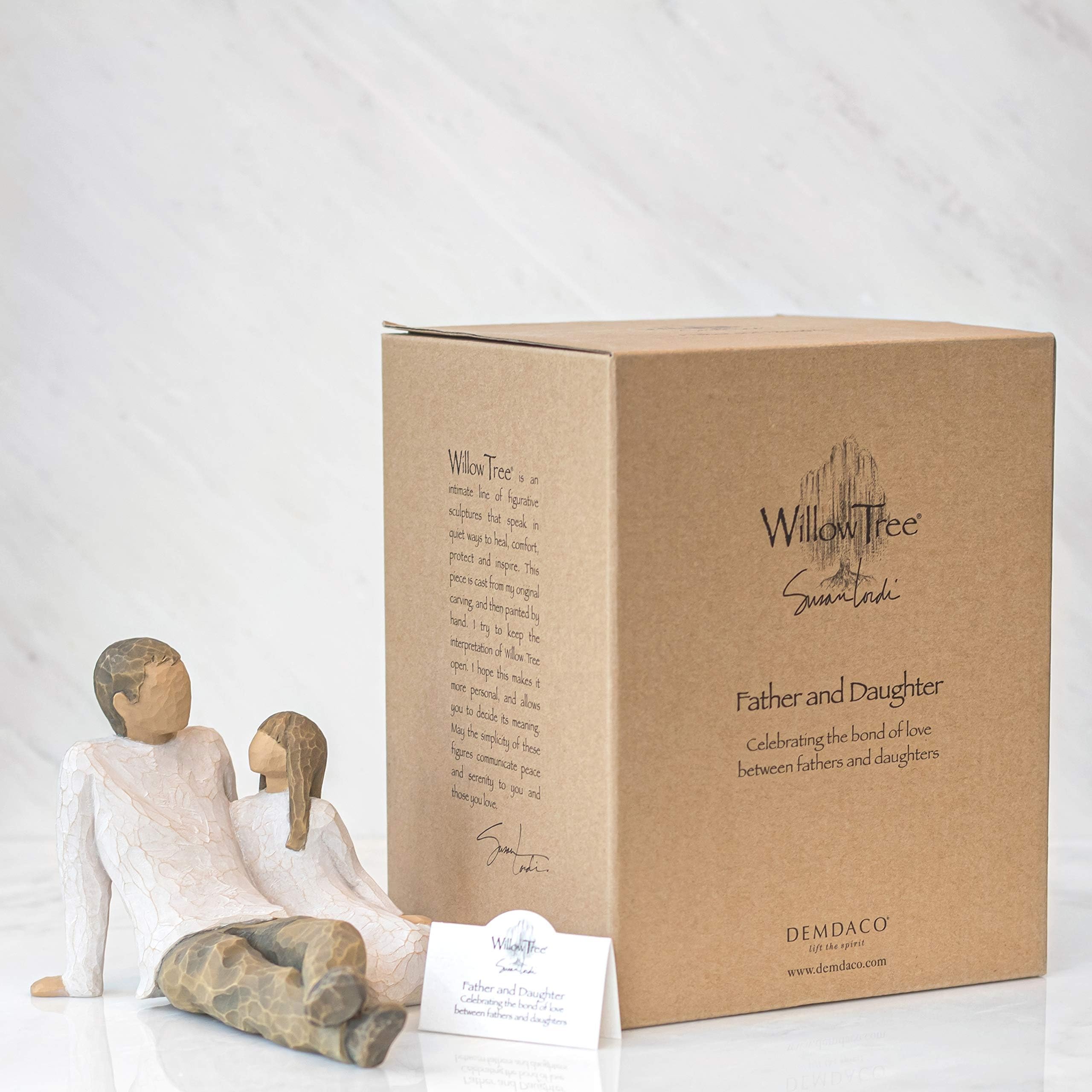 Willow Tree Figura de Padre e Hija, Home Deco, Enesco