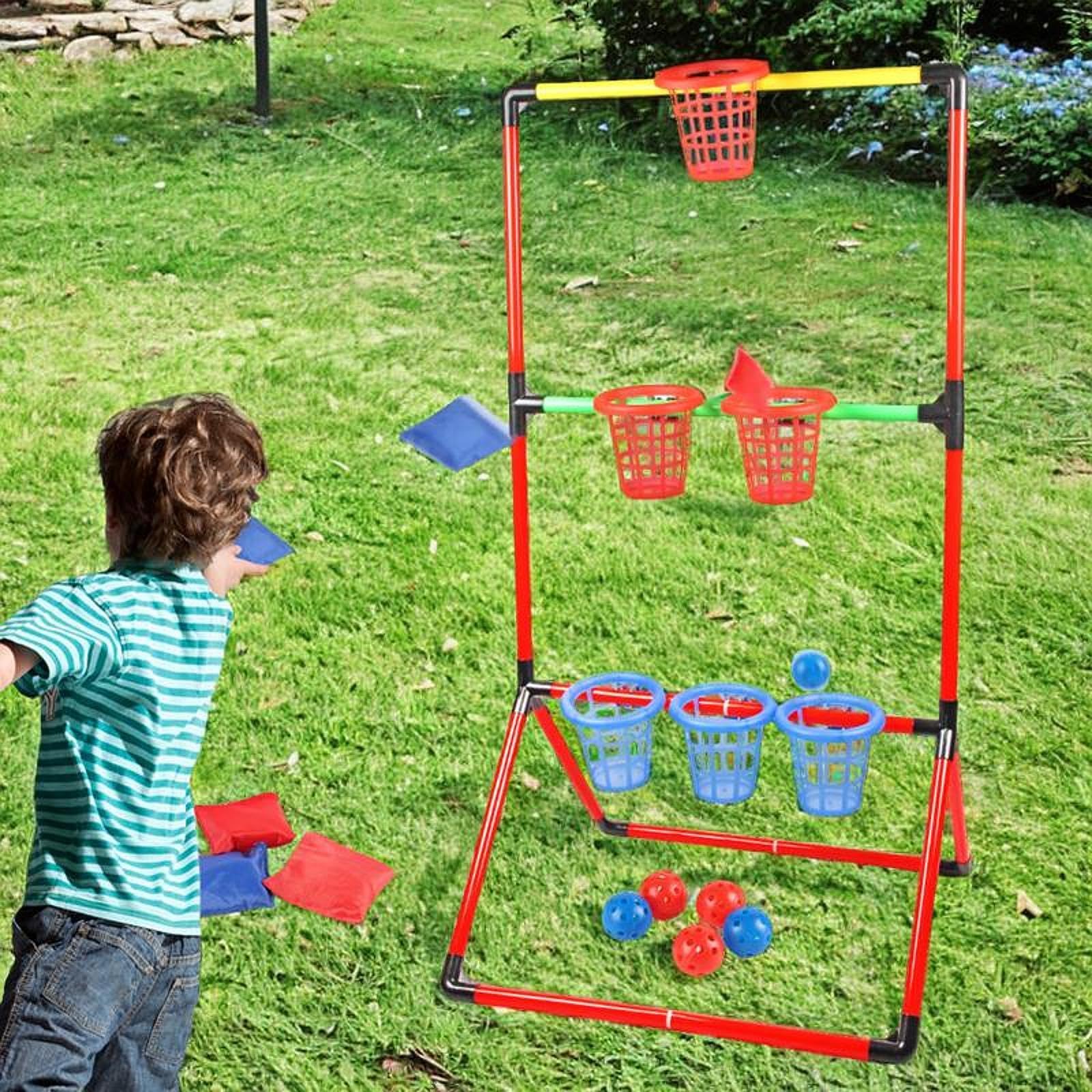 Juego de Lanzamiento de Bolsas de Frijoles en el Patio Trasero, diseñado para Inspirar Actividades recreativas alegres al Aire Libre, Juego de Fiesta