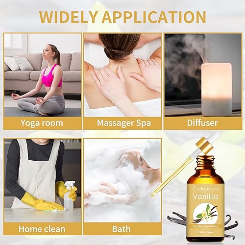 Miniatura 178 de Sedbuwza Aceite esencial de sándalo, aceite de fragancia de sándalo orgánico puro para difusor, humidificador, jabón, vela, perfume Paquete de 2
