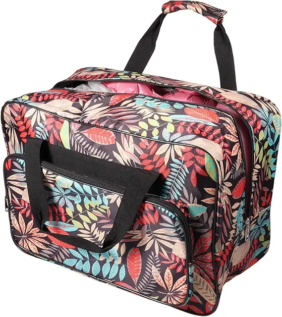 Bolsa para máquinas de coser, gran capacidad, tela Oxford, resistente al agua