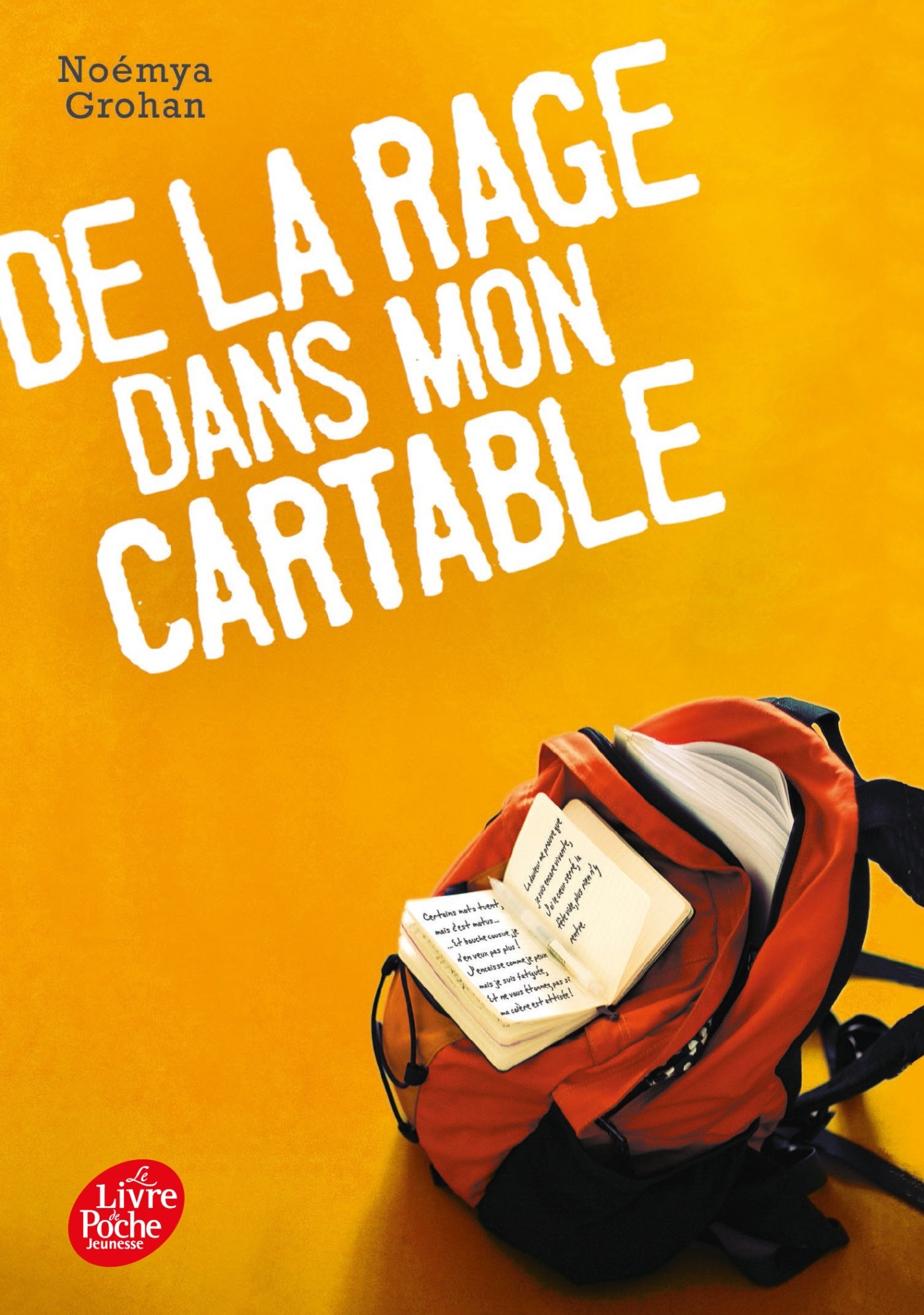 De la rage dans mon cartable (Livre de Poche Jeunesse)