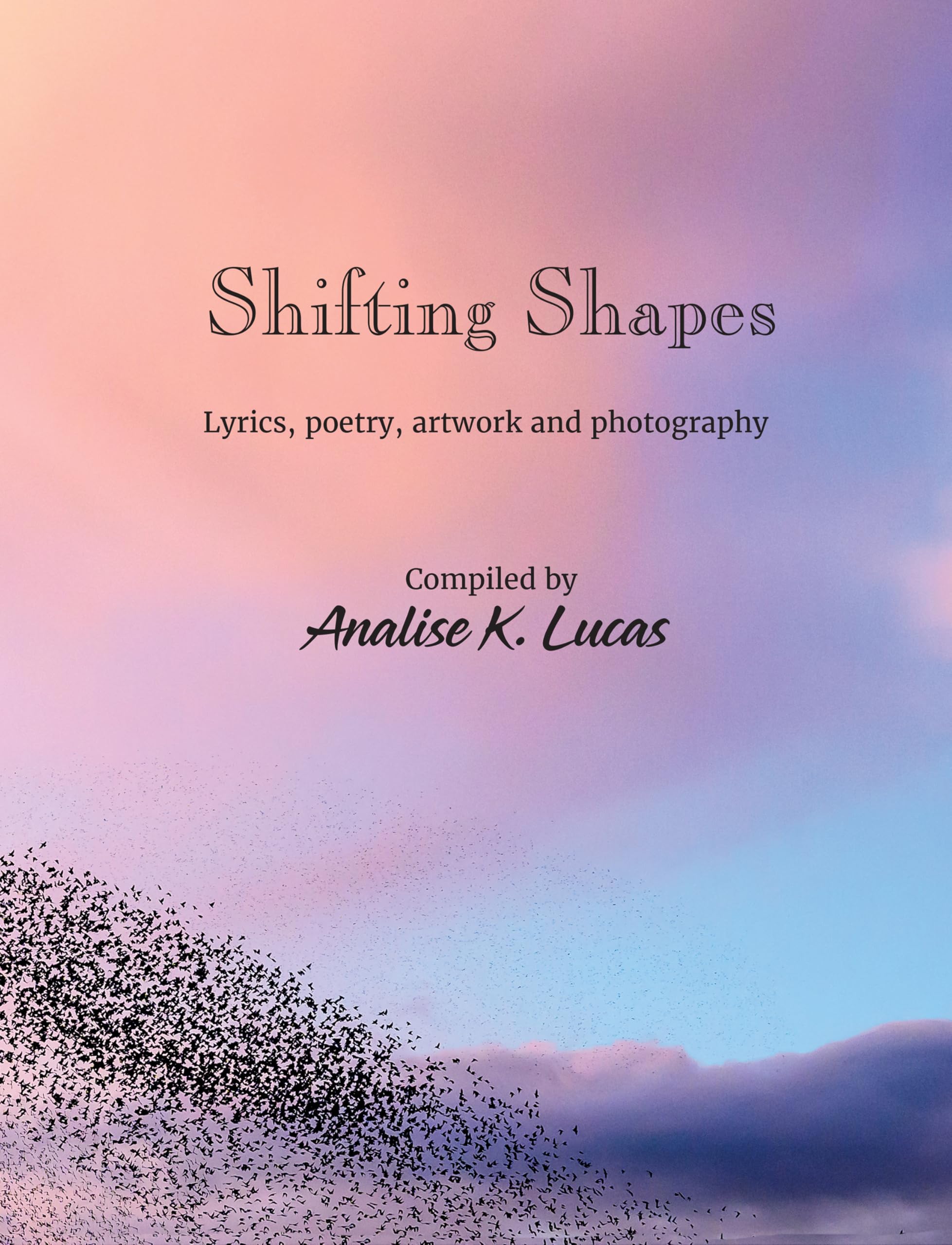 Livre Shifting Shapes de poésie anglaise pour vos moments de lecture détente