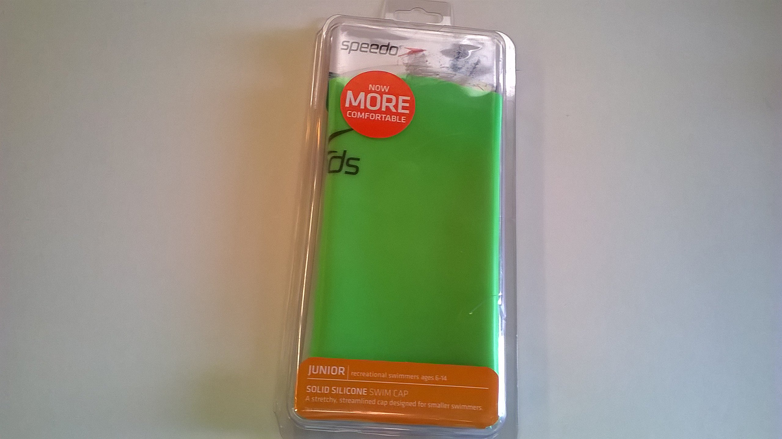 Speedo Junior Swim Cap Green