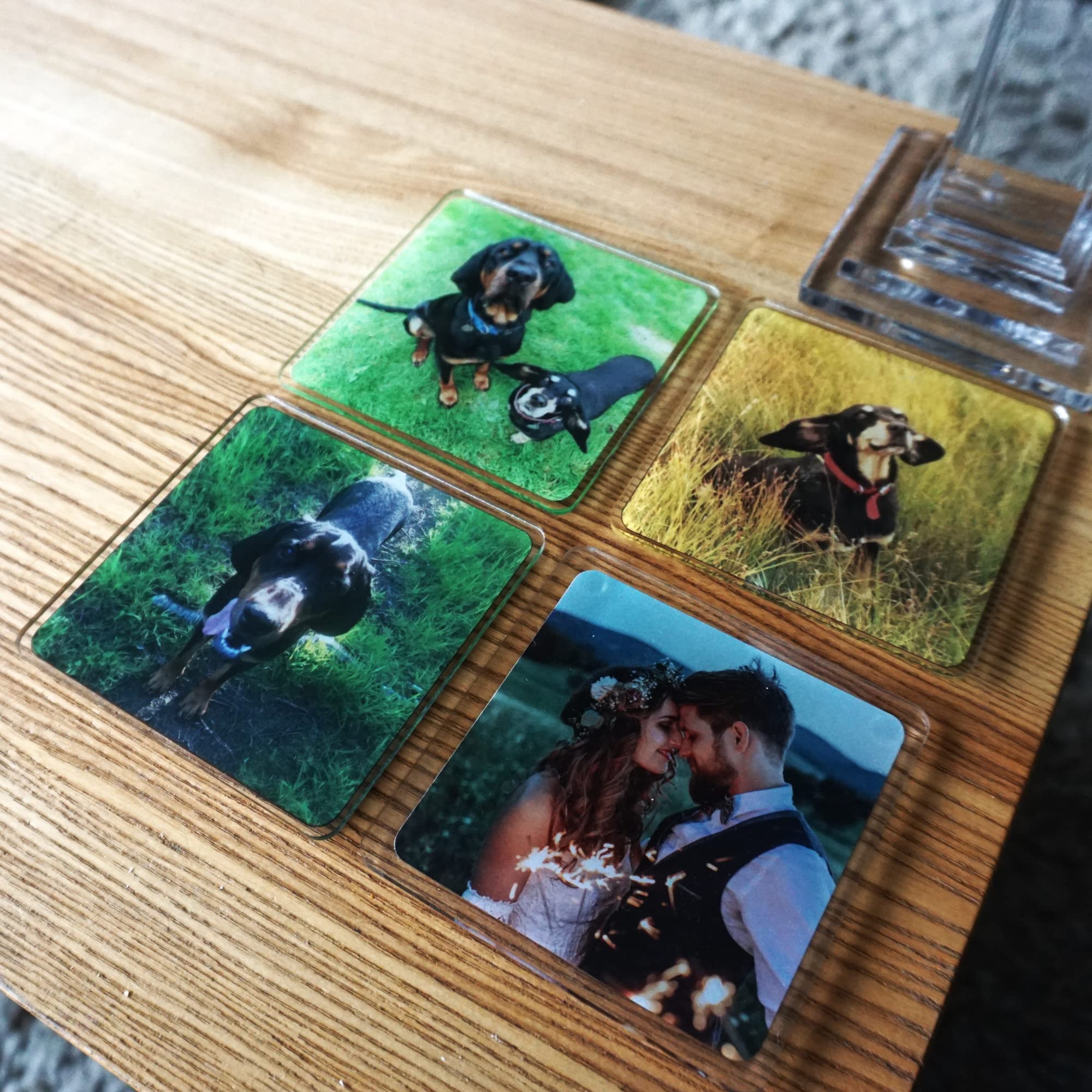 Sottobicchieri Personalizzati Con Foto E Testo In Diatomite: Assorbenti, Antiscivolo, Diametro 10 Cm, Regalo Ideale
