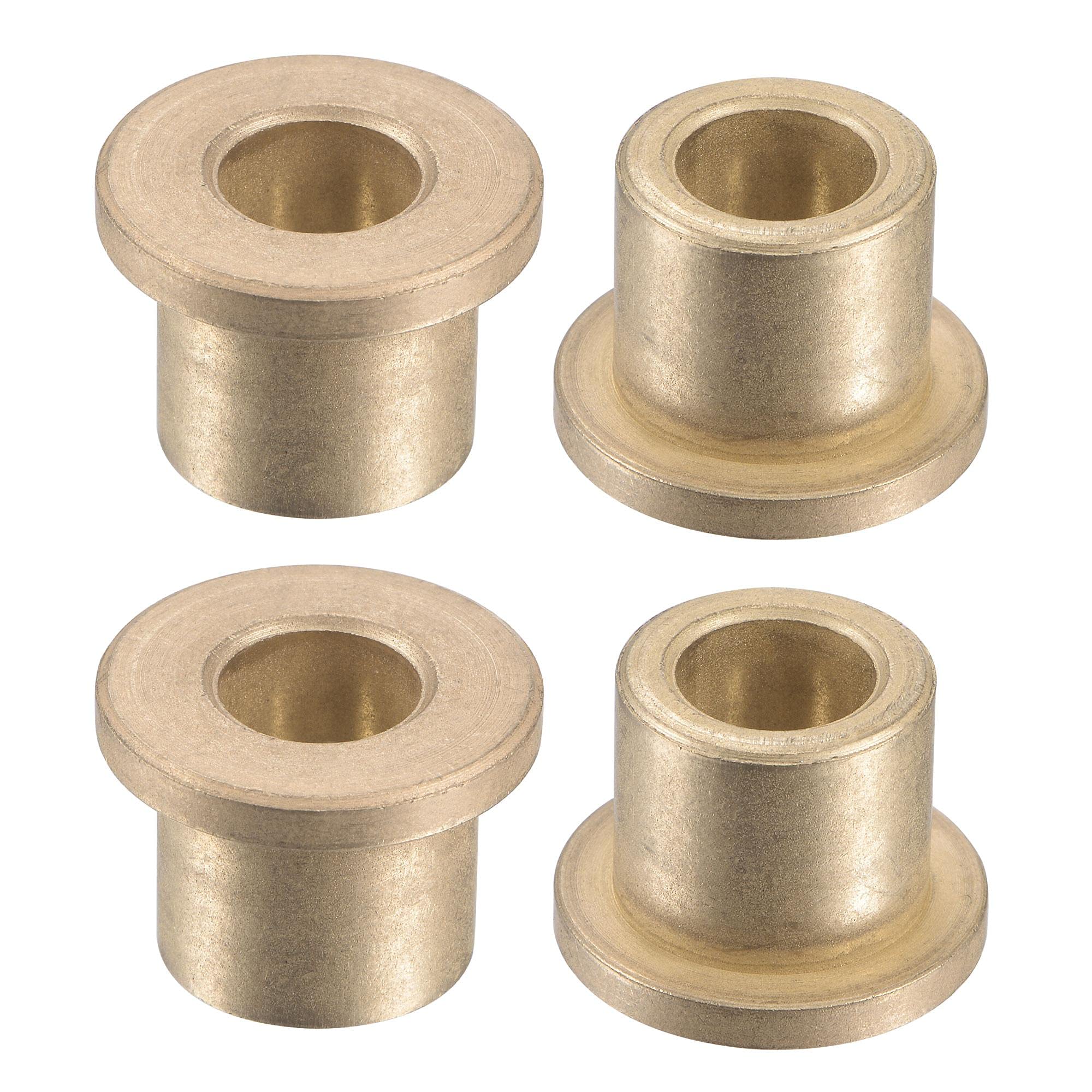 Coussinet en bronze fritté de qualité industrielle avec bride 10mm