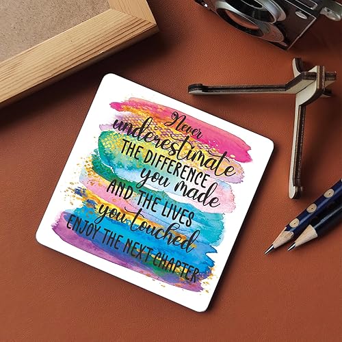 Miniatura 4 de Regalo de despedida para compañera de trabajo, regalos de jubilación para profesores, decoraciones de despedida, regalos de despedida para