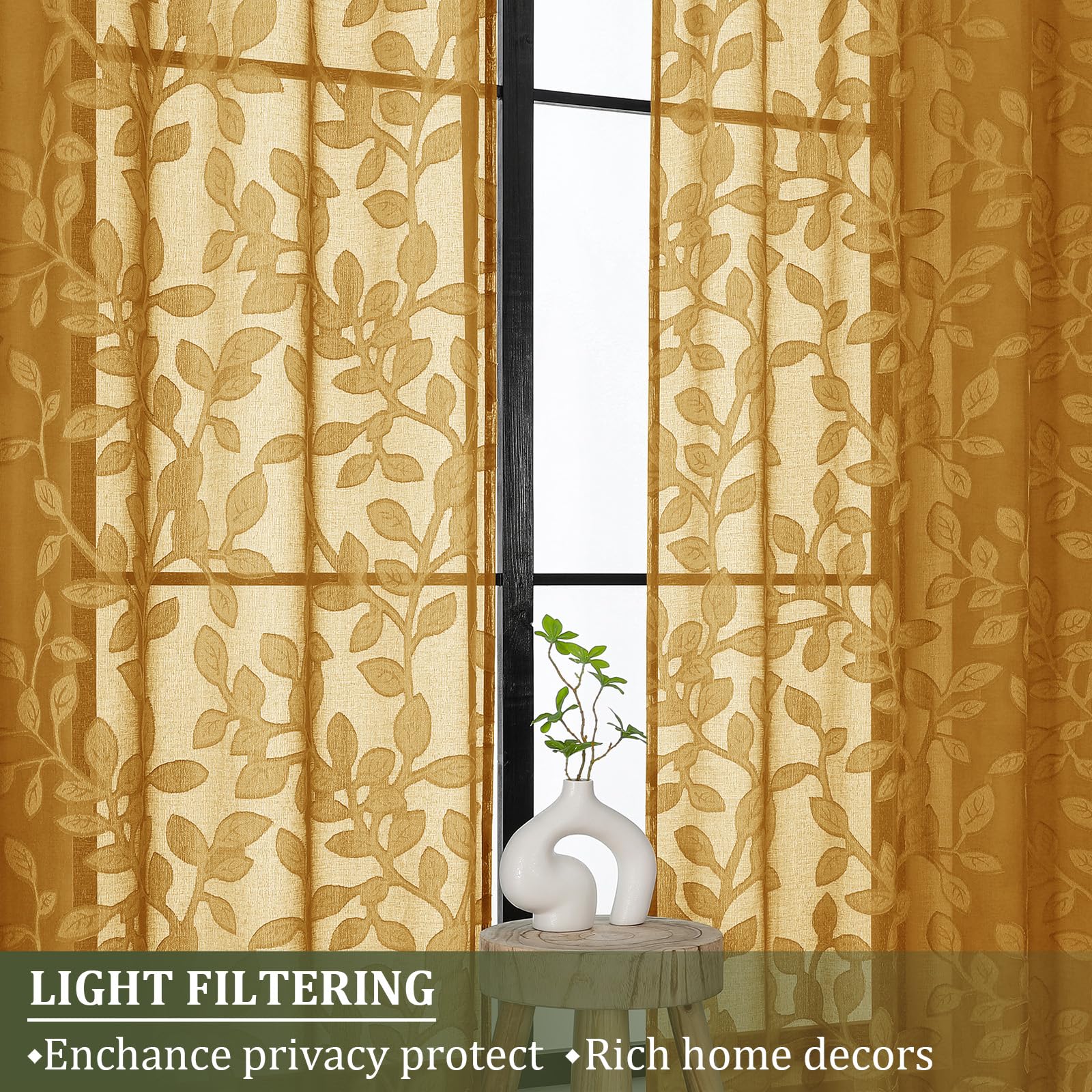 GLORY RUGS 3pc Kitchen Curtain Solid White Valance Set 1 Swag Valance and 2 Tiers 2 Tiers Width 29