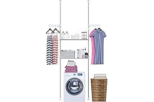 Skywin Over Washer Shelf: Maximize Space and Simplify Laundry Room