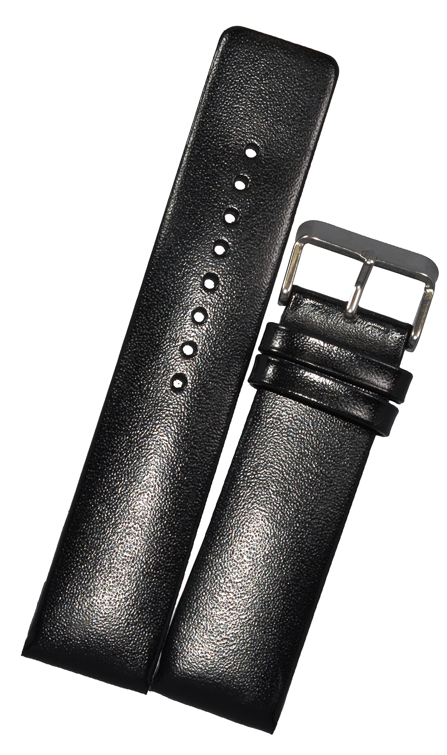 SURU® 18mm Plain Square Tip With Rounded Angles Leather Watch Strap/Band (Size- 18mm /Colour- Black) (Size Guide in 3rd Image) R69 (B0B2N7DZLP) Amazon Price History, Amazon Price Tracker