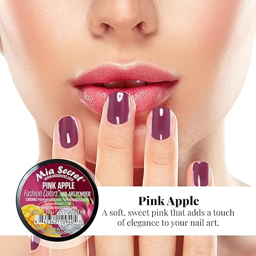 Miniatura 7 de Mia Secret Polvo de arte de uñas de color de moda 12 colores mezclados