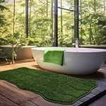 Règles de salle de bains 32 x 20 Règles de douche en microfibre ultra doux et antidérapant pour salle de bain