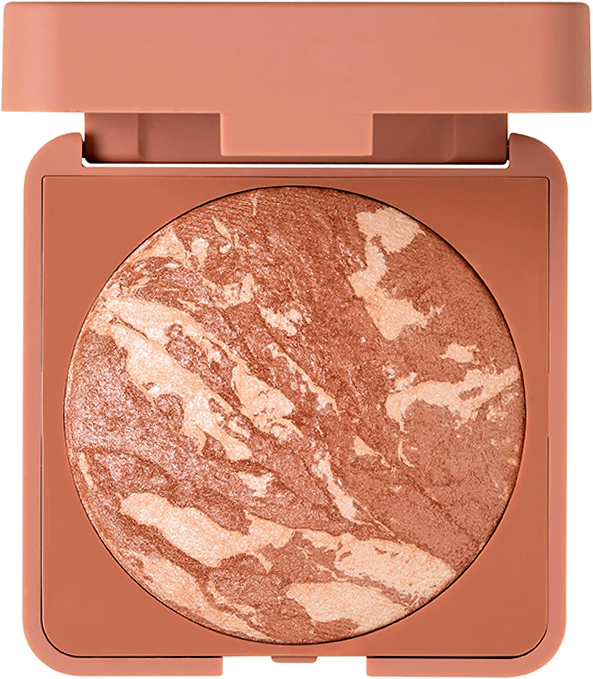 3ina MAKEUP - The Glow Bronzer Powder 621 - Glow sand 2 in 1 Bronzer & Highlighter Powder - For All Skin Tones - Glow Bronzing Powder - Light Texture & Soft Silky Finish - Vegan - Cruelty Free