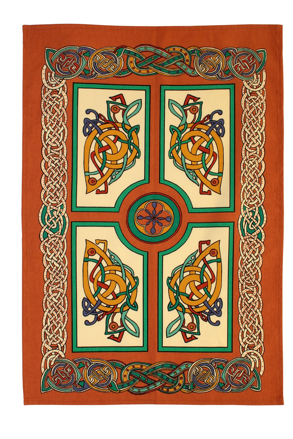 Ulster Weavers Multicolour Celtic Celebrations Cotton Tea Towel