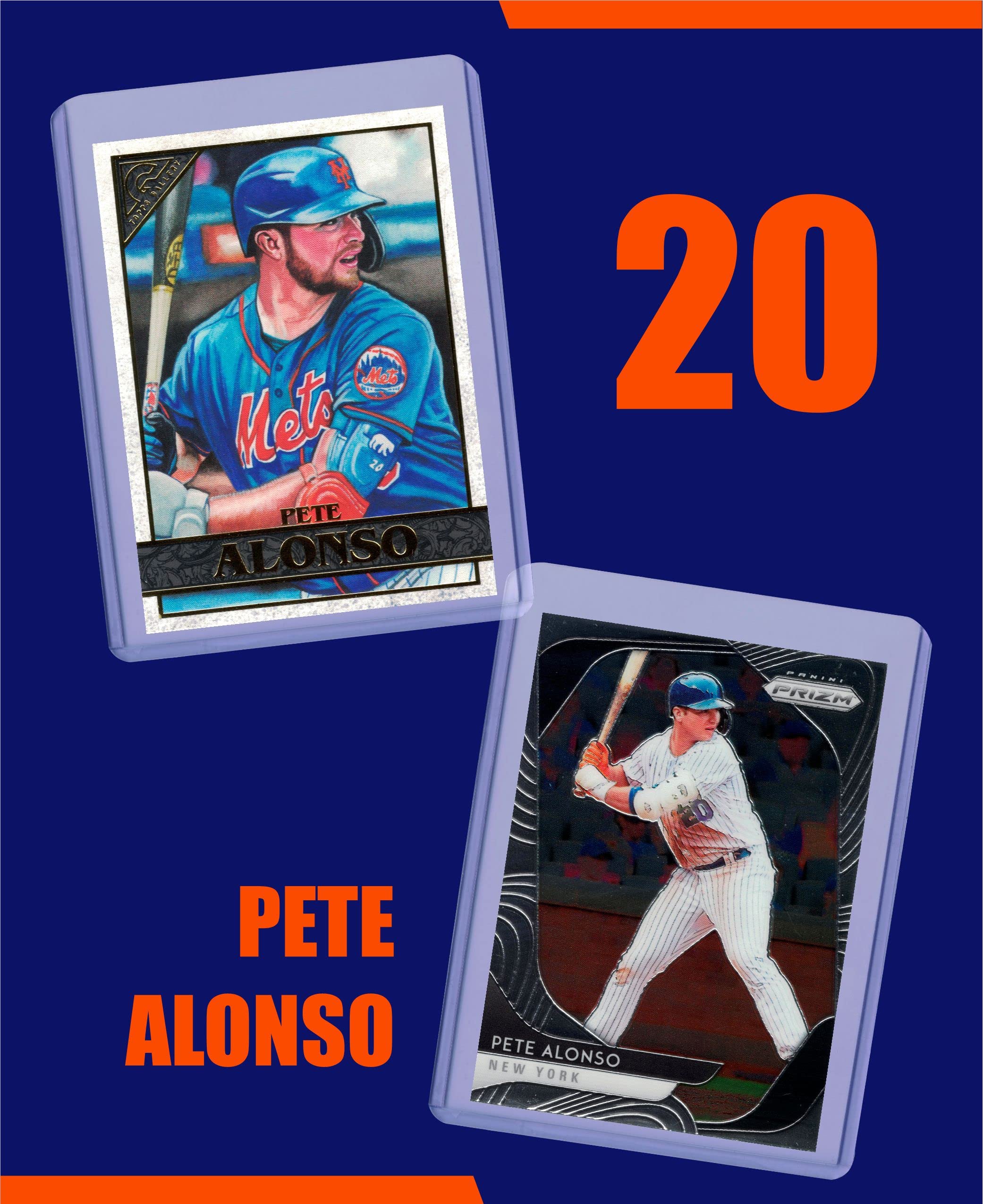 Amazon.com: Pete Alonso Baseball Cards (5) ASSORTED New York Mets