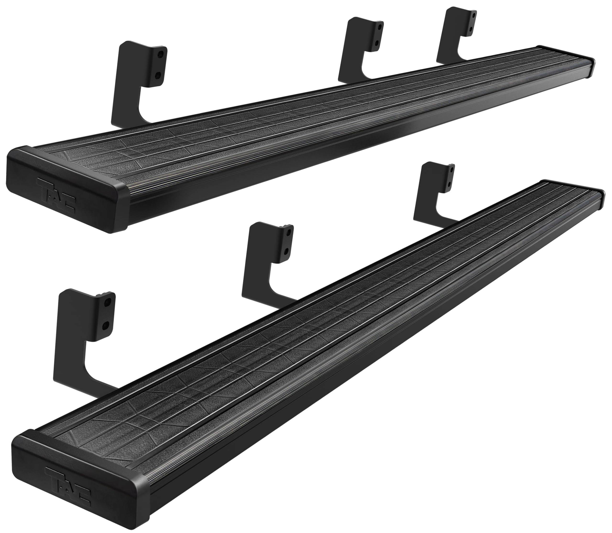 TAC Spear Running Boards Compatible with 2005-2024 Nissan Frontier Crew Cab Pickup 6