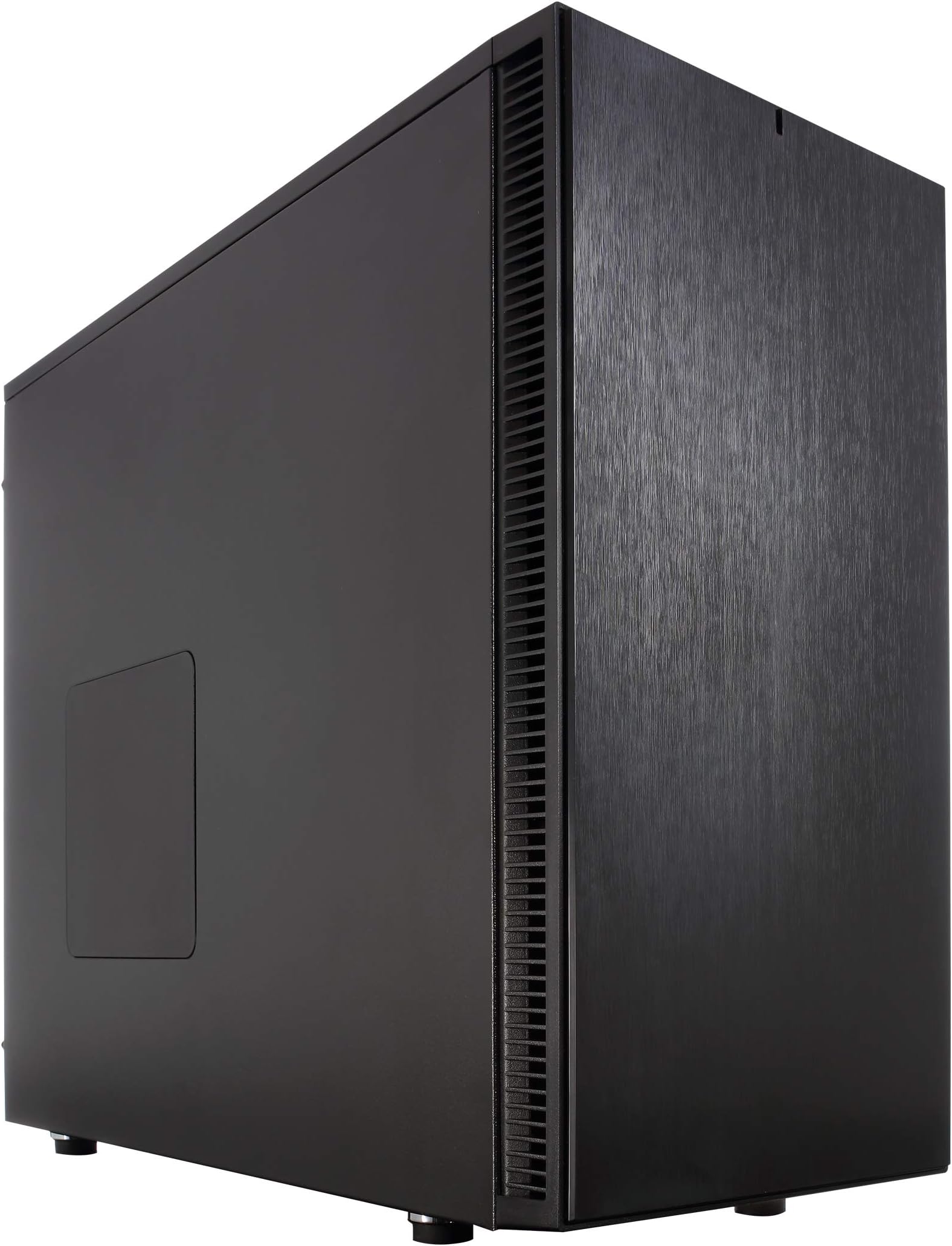 Fractal Design Define S - Mid Tower Computer Case - ATX - Optimized for High Airflow/Performance and Silent Computing - 2X Fractal Design Dynamic GP-14 140mm Silent Fans - Water-Cooling Ready - Black