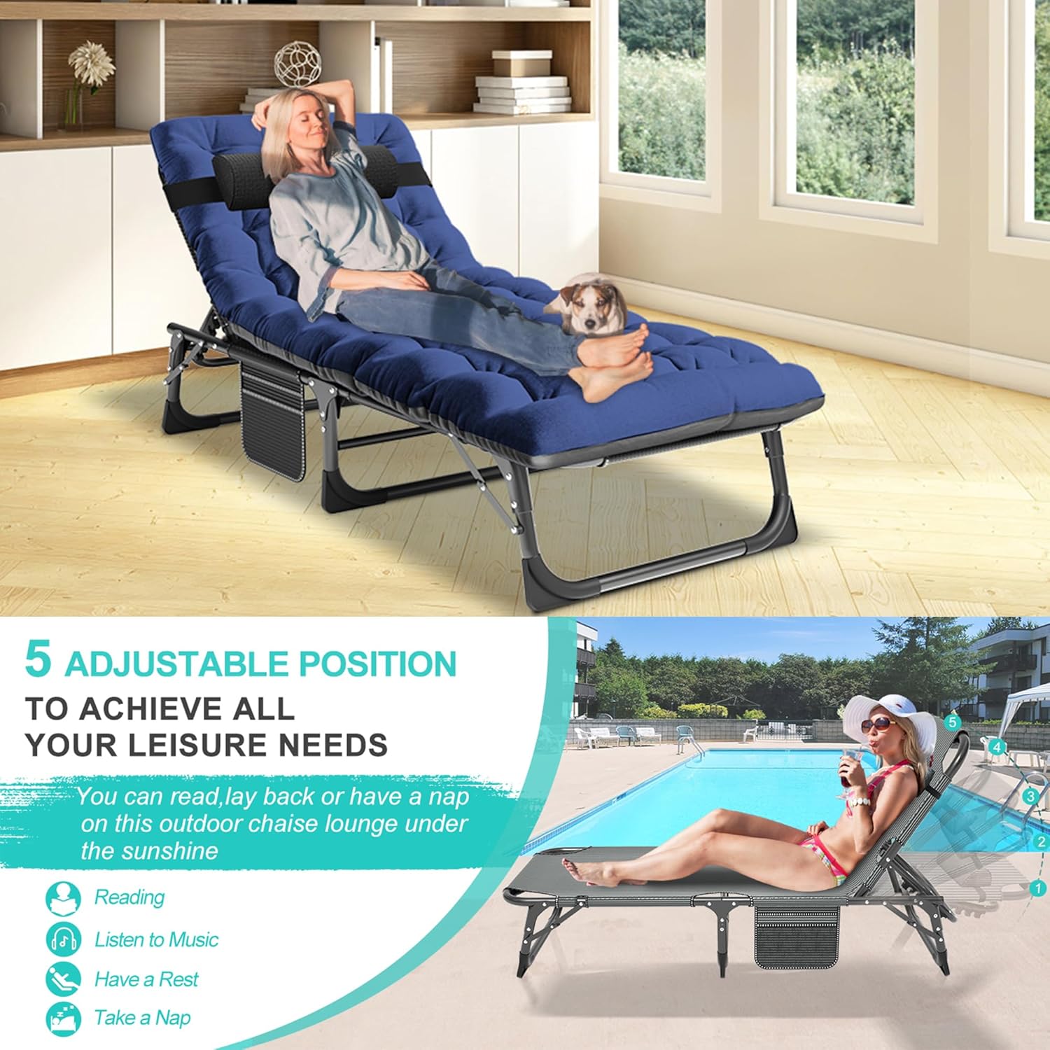 Giantex Catre Plegable De Camping Para Adultos, Cama Portátil Con Te